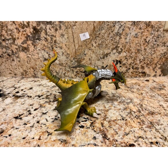 Mega Bloks D&D Knight dragon? works chest Green Orange horns chest lights. - Picture 3 of 12